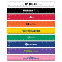 Customized Colorful 12" Rulers