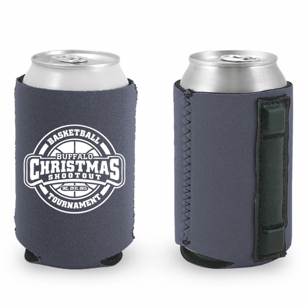 Neoprene Material Can Cooler Koozie 12 oz Fueled Fishing Beer Dad Fath –  Kymberli K Handmade Boutique