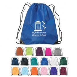 Custom Drawstring Gym Bags | Drawstring Sports Pack with Reinforced Corners | Cheap Promotional Backpacks - All