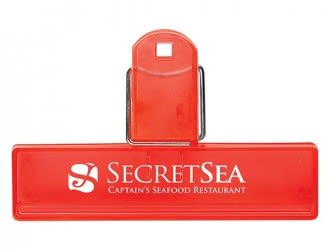 Business Logo Imprinted Small Custom Snack Bag Clips