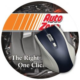 Custom Econo Round Mouse Pads | Promotional Firm Surface Mouse Pads