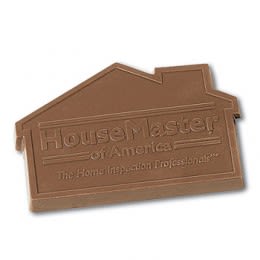1 ounce Custom Chocolate Cut Out Shape - House