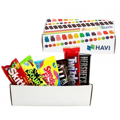 Imprinted Sugar Rush Candy Box Small