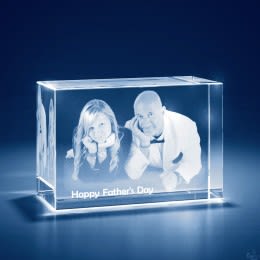 3D Crystal Photo Keepsake | Custom Photo Gifts