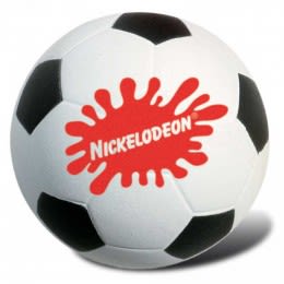 Soccer Ball Stress Reliever Promotional Custom Imprinted With Logo