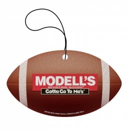 Football Tek-Scents Air Freshener | Personalized Air Fresheners in Custom Shapes