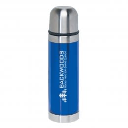 Custom Translucent Blue 16 oz. Stainless Steel Thermos