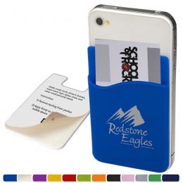 Promotional Cell Phone Wallet Dual Pocket