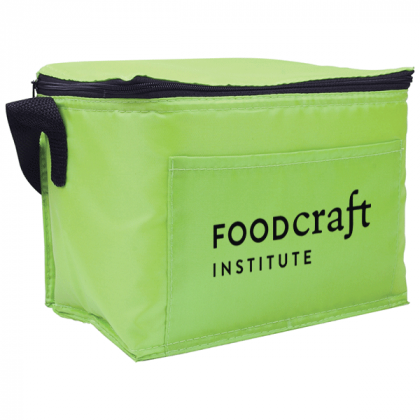 Budget 6-Pack Cooler- Lime green