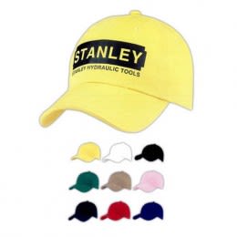 10PACK Custom Front&Back Baseball Cap 100% Cotton Personalized Embroidered  Hat in Bulk 10 Pack