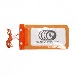 Super-Seal Water-Resistant Bag with Logo Orange