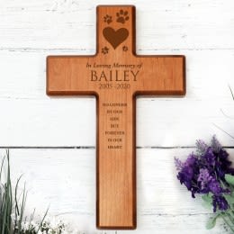 Custom Pet Memorial | Personalized Pet Memorial Cross