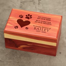 Custom Pet Memorial Urn Box