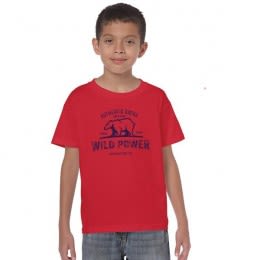 Gildan Heavy Cotton Classic Fit Youth T-Shirt Imprinted - Red