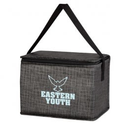 Textured Crosshatch Custom Non-Woven Lunch Bag