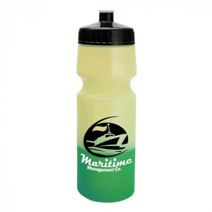 Custom Cool Color Change Bottle  - Yellow/green