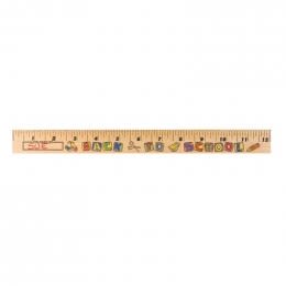 U Color Ruler - Back-to-School Promotional Custom Imprinted With Logo