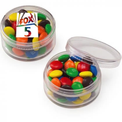 Round Container - M&Ms