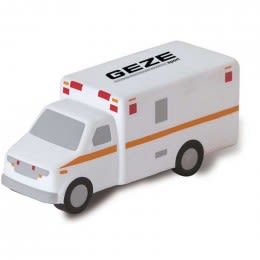 Ambulance Stress Ball Promotional Custom Imprinted With Logo