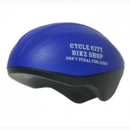 Bicycle Helmet Stress Ball Promotional Custom Imprinted With Logo