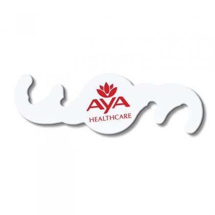 Custom Logo Ear Saver for Face Mask- White | Promotional Ear Savers