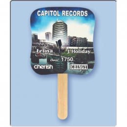 Full-Color Promotional Paper Fans, Personalized Hand Fans