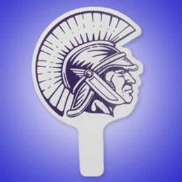 Trojan Hand Fan Promotional Custom Imprinted With Logo