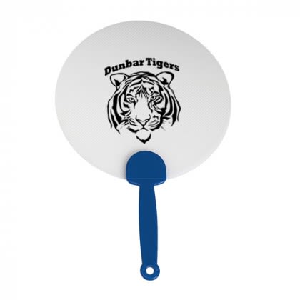 Royal Plastic Hand Sport Fan Custom Logo