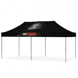 1-Side E-Z UP Eclipse 10' x 20' Steel Shelter