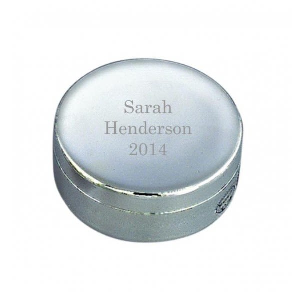 Small Round Customized Jewelry Box for Women