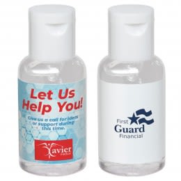 Logo Printed Guardian 1 oz Hand Sanitizer 