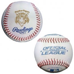 Custom Engraved Rawlings Official Leather Baseball