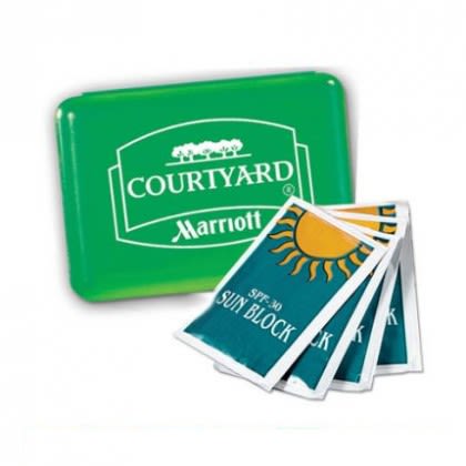 Custom Logo Sunscreen Pack SPF30 - Green