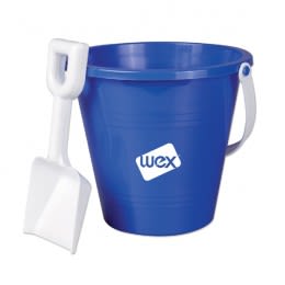 6" Promotional Pail With Shovel | Custom Pails with Shovels in Bulk