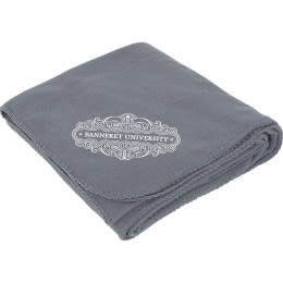 Promotional Fleece Blanket - Gray