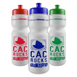 4pcs Plastic Water Bottles Bulk 15oz Reusable Sports Water Bottle