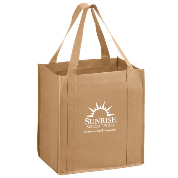 Custom Recycled Bags | Little Thunderbolt Heavy Duty Tote Bag w/ Logo