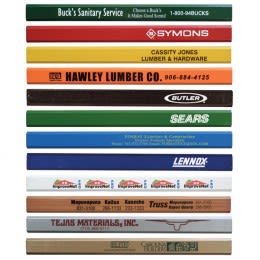 High-Quality Custom Branded Carpenter Pencil