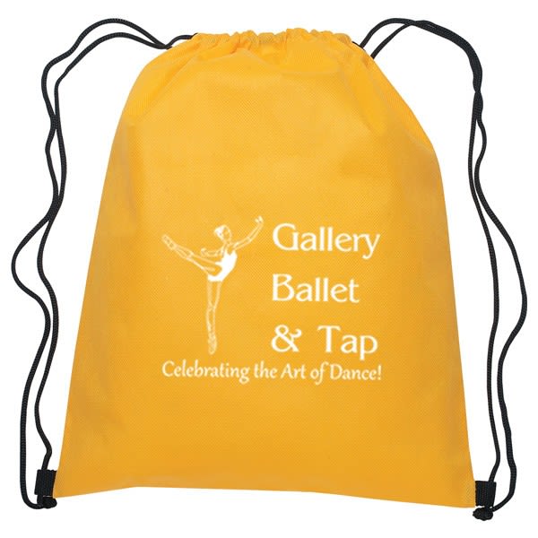 Company Logo Drawstring Backpacks | Non-Woven Drawstring Sports Pack