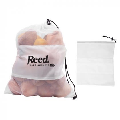 Promotional Mesh Vegetable Drawcord Bag