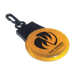 Promotional Safety Blinking Light with Logo Yellow