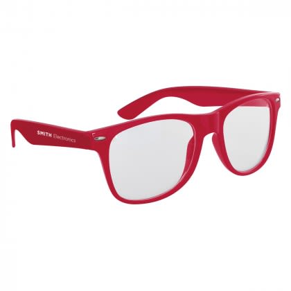 Red Imprinted Blue Light Blocking Glasses