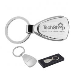 Droplet Economy Engraved Metal Keyholder
