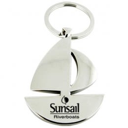 Sailboat Key Chain