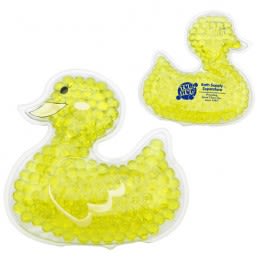 Yellow Duck Hot/Cold Gel Bead Pack | Custom Shaped Gel Packs in Bulk | Fun Animal Shaped Gel Bead Heat & Ice Packs