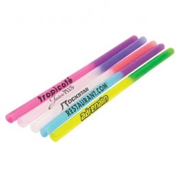 Wholesale Color Changing Straws | Promotional Mood Straw with Logo | Company Logo Printed Drinking Straws for Kids