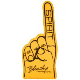 Yellow 16” #1 Foam Hands in Bulk | Number One Foam Finger