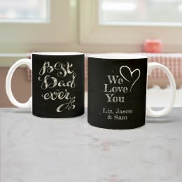 Best Dad Ever Personalized Coffee Mug