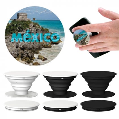 Promotional PopSockets Phone Stands | Full Color Logo Imprinted PopSockets | Promotional Phone Grips