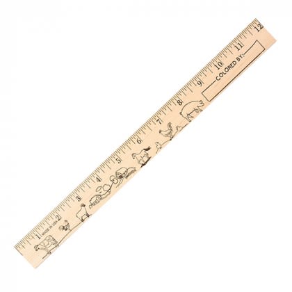 U Color Ruler | Branded Farm Animal Rulers U Color Ruler | Branded Farm Animal Rulers